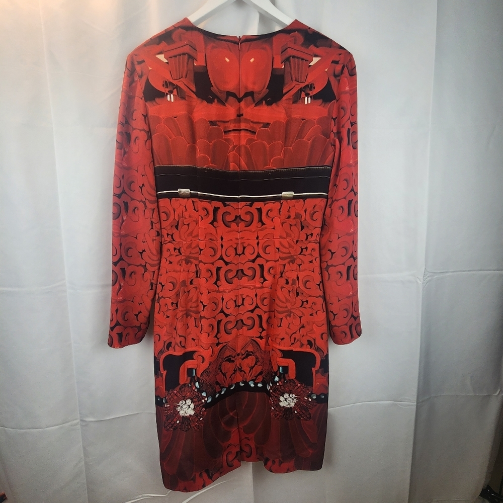 Mary Katrantzou silk dress size 8(12UK) in VGUC - Picture 10 of 14